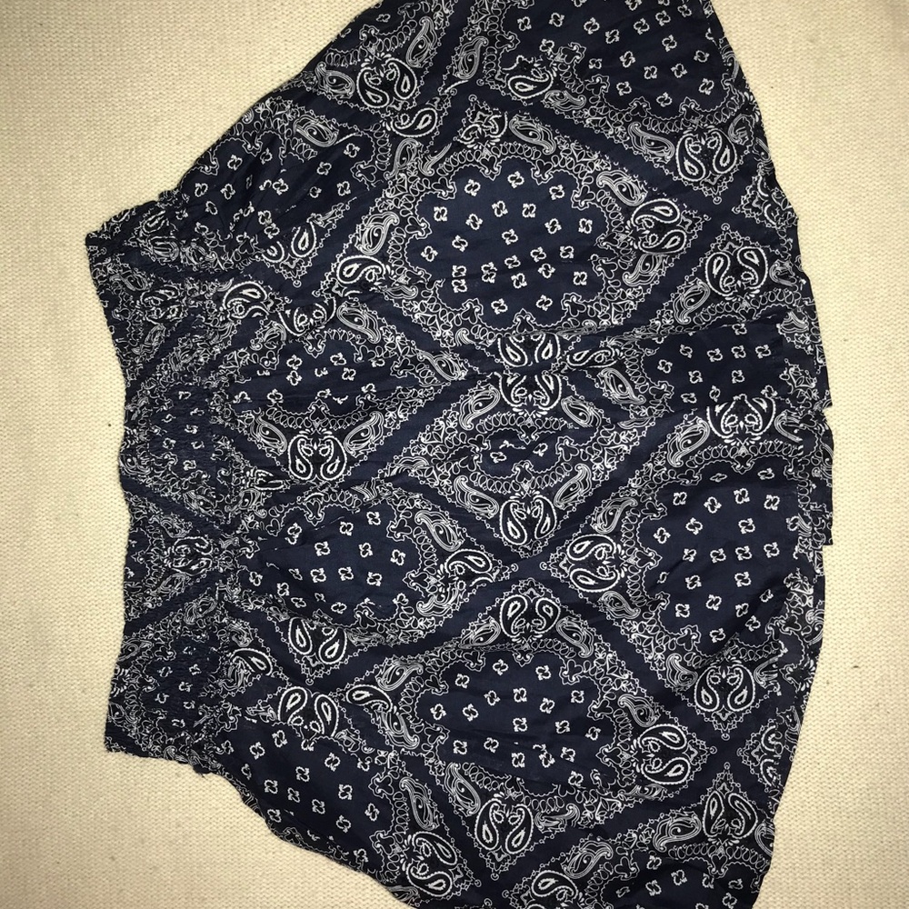 Bandanna Print Skirt